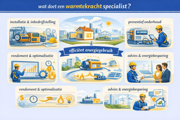 Wat doet een warmtekracht specialist